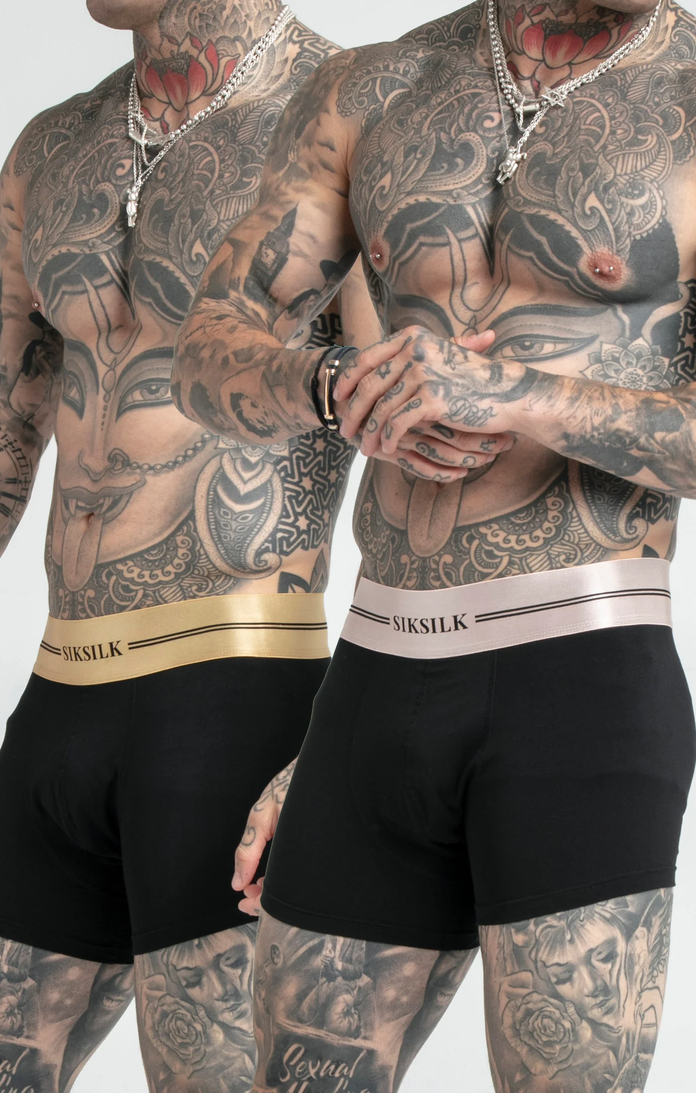 Black Satin Tape Boxers - Image 5