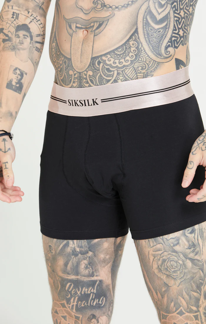 Black Satin Tape Boxers - Image 6