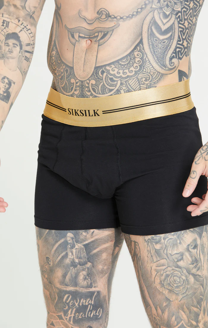 Black Satin Tape Boxers - Image 7