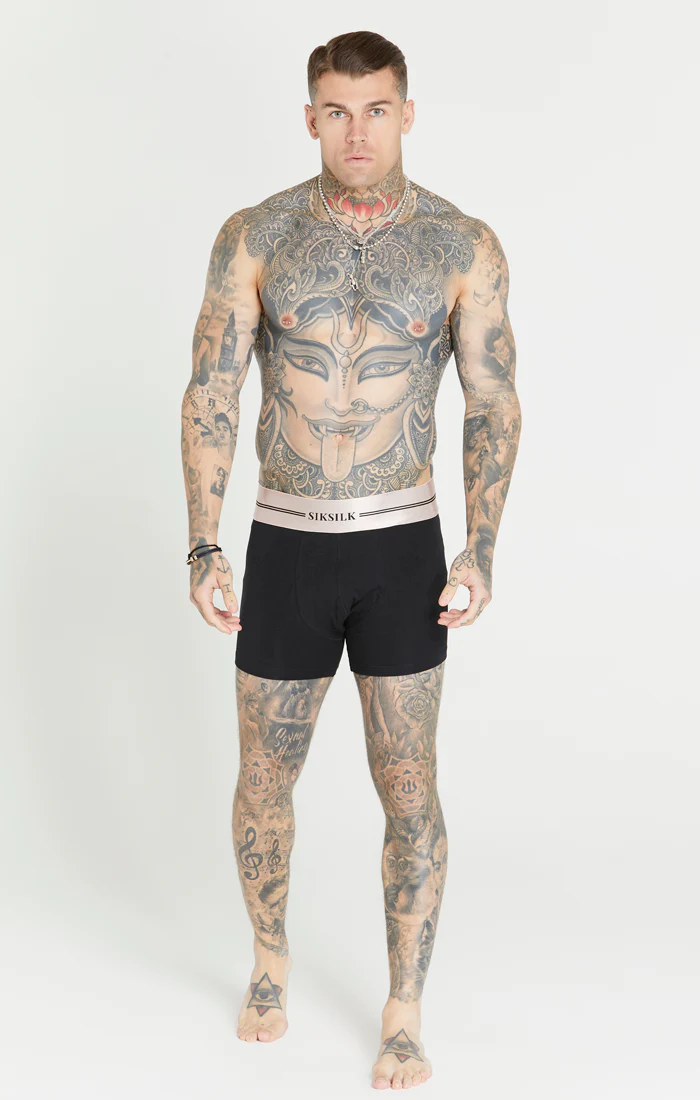 Black Satin Tape Boxers - Image 8