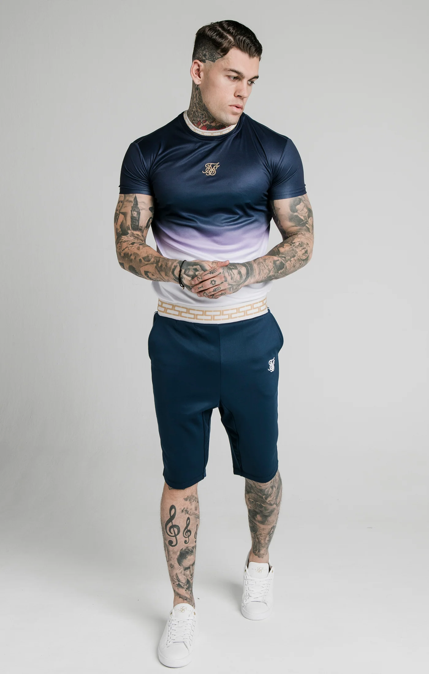 SikSilk Scope Agility Shorts - Navy - Image 4
