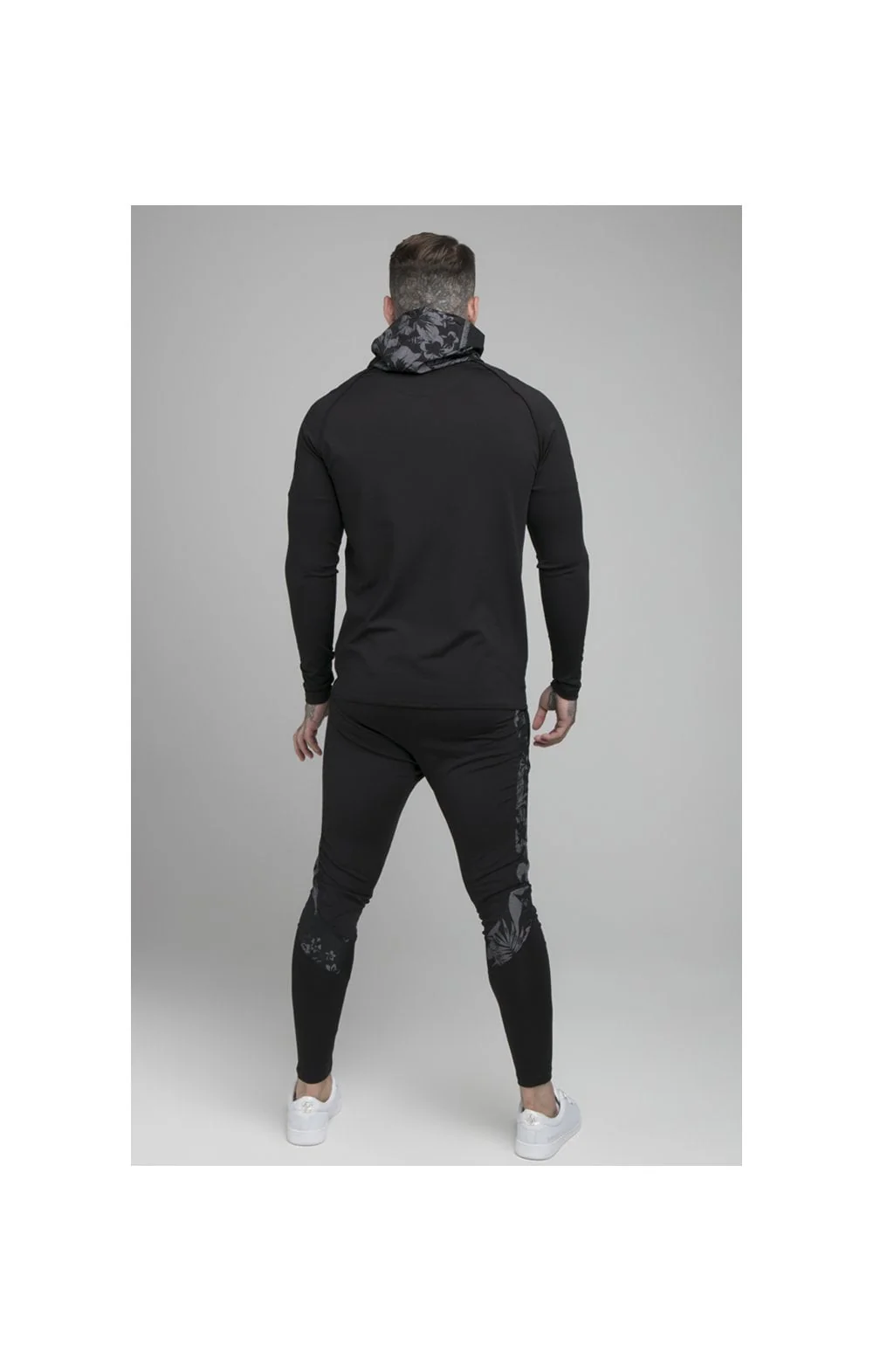 Black Hawaii Zip Through Hoodie - Image 5