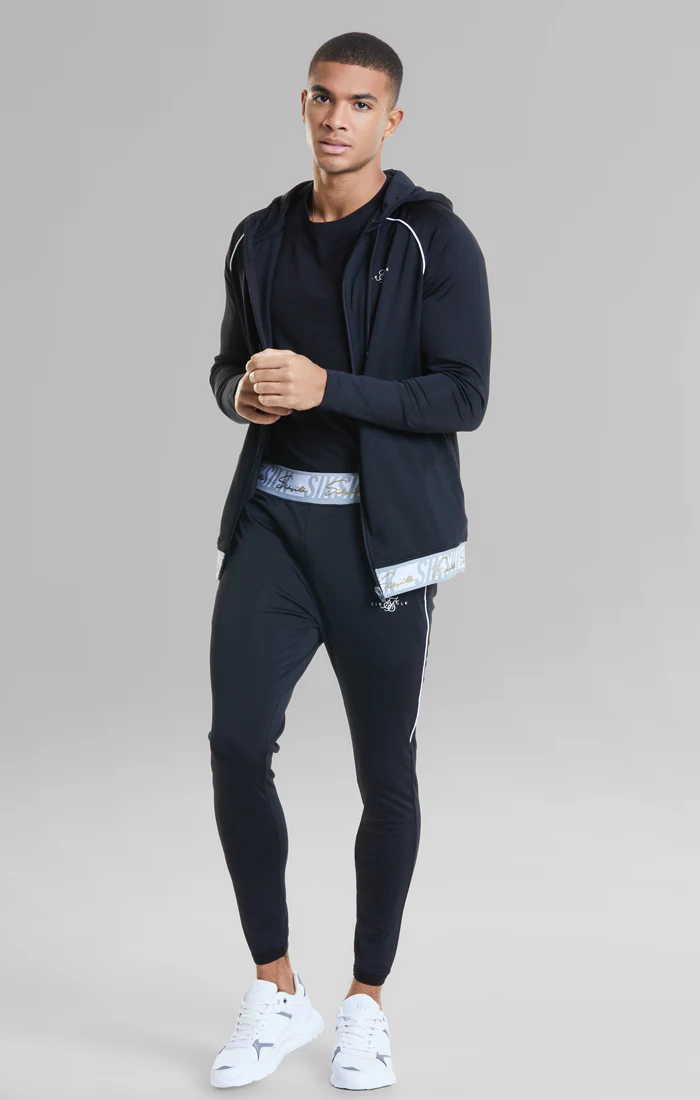 Black Signature Tape Pant - Image 2