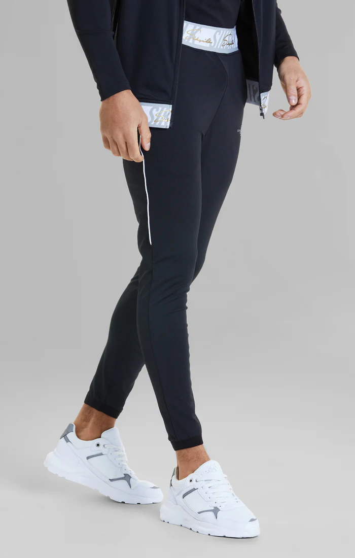 Black Signature Tape Pant - Image 5