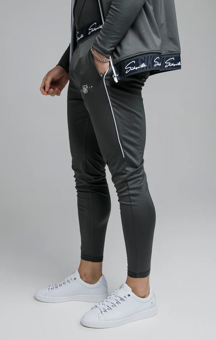 Grey Signature Tape Pant
