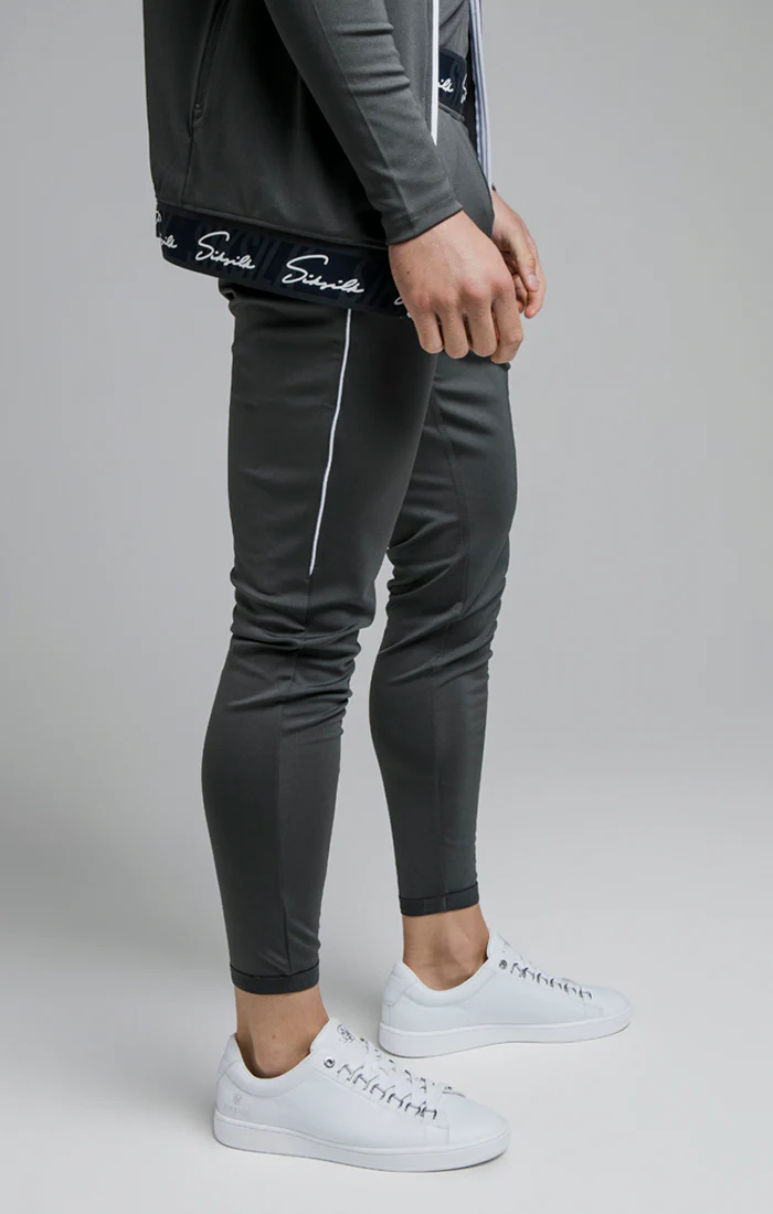 Grey Signature Tape Pant - Image 2