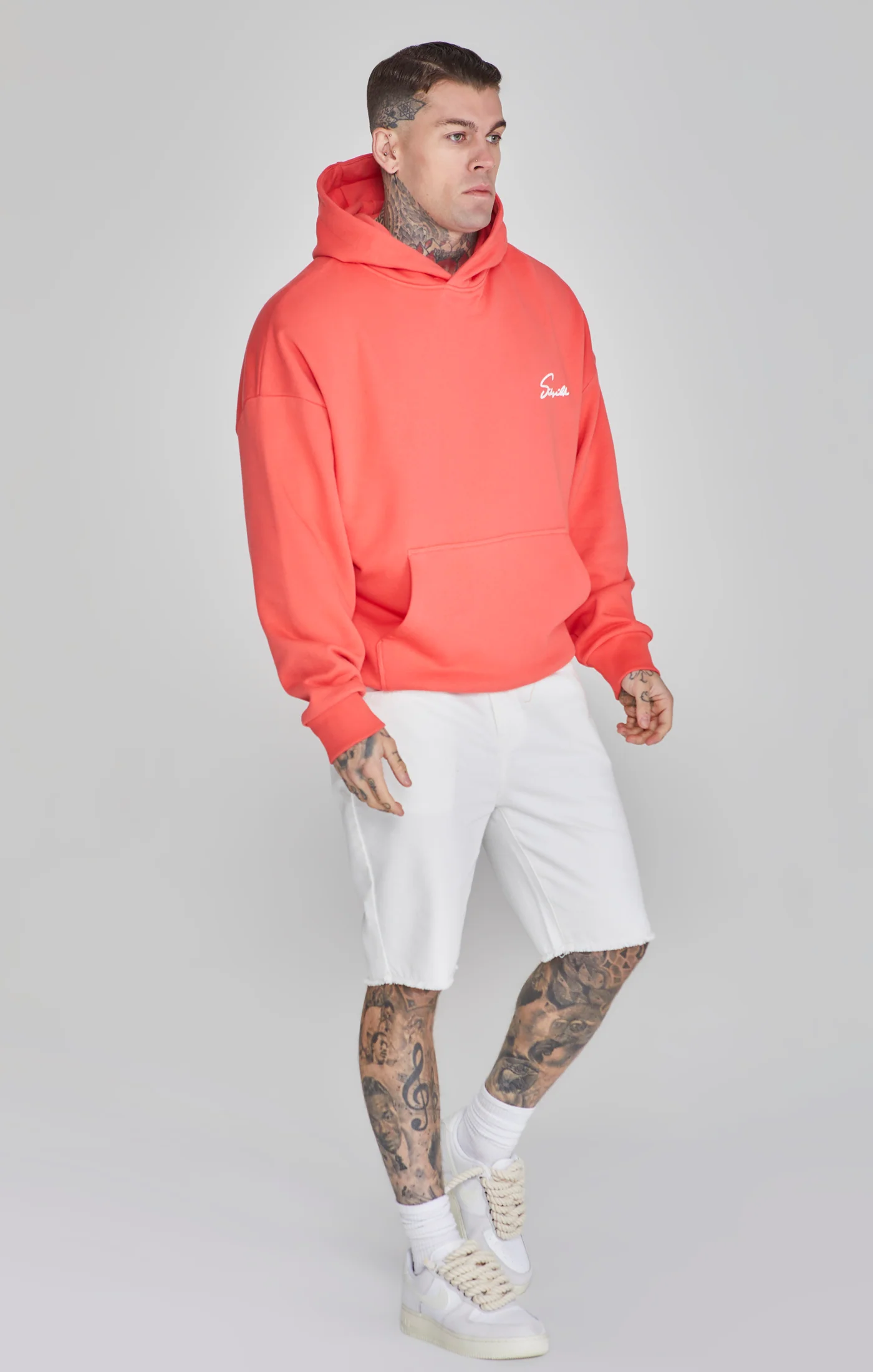 Coral Script Hoodie - Image 2