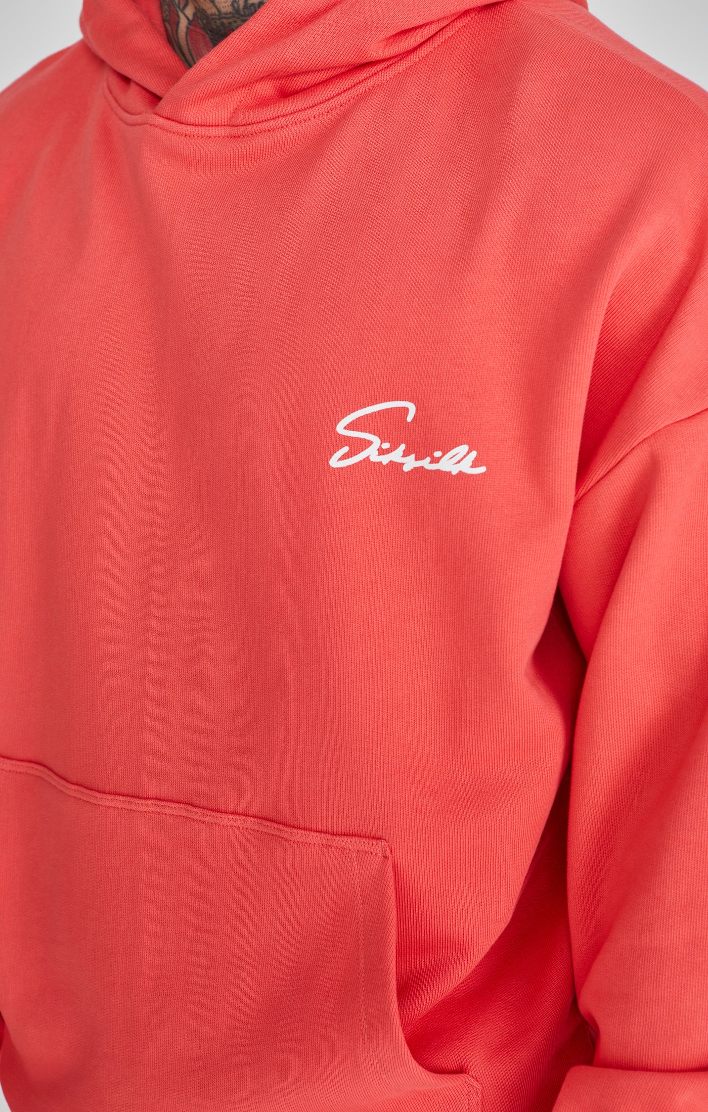 Coral Script Hoodie - Image 3
