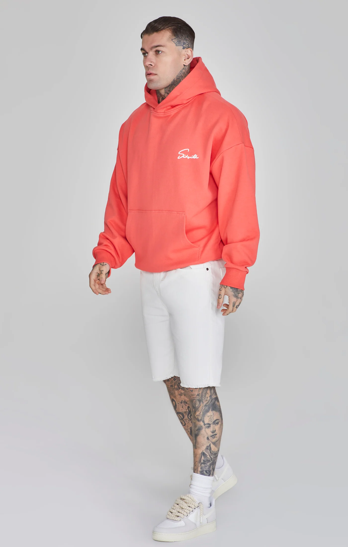 Coral Script Hoodie - Image 4