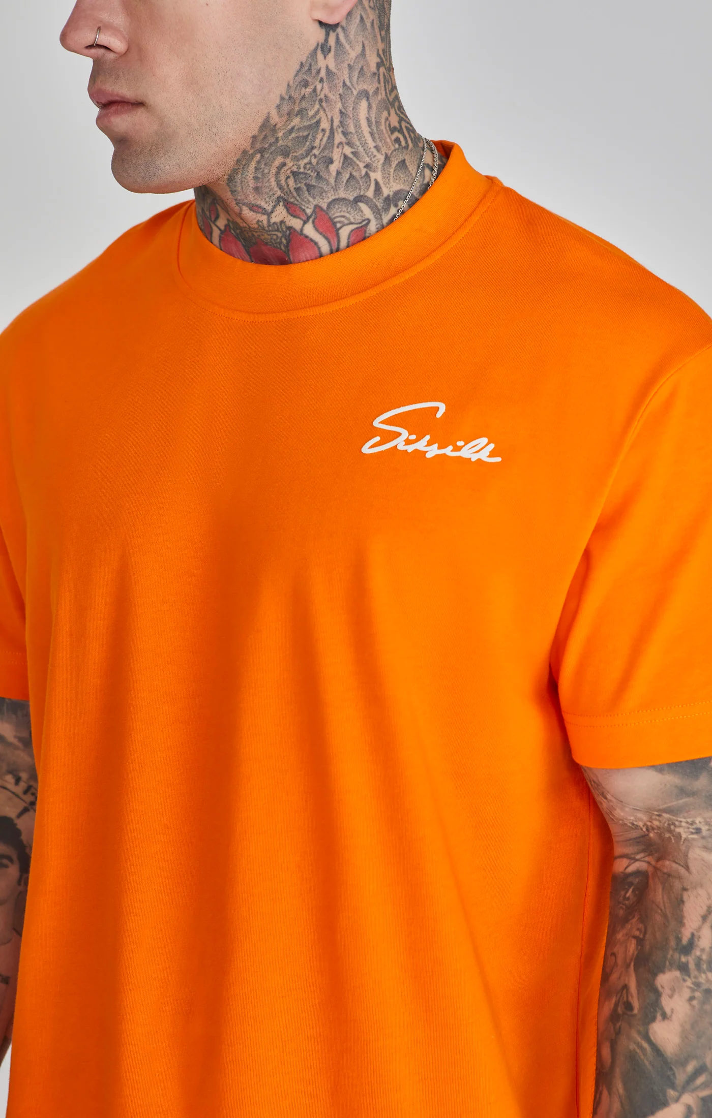 Orange Script T-Shirt - Image 3