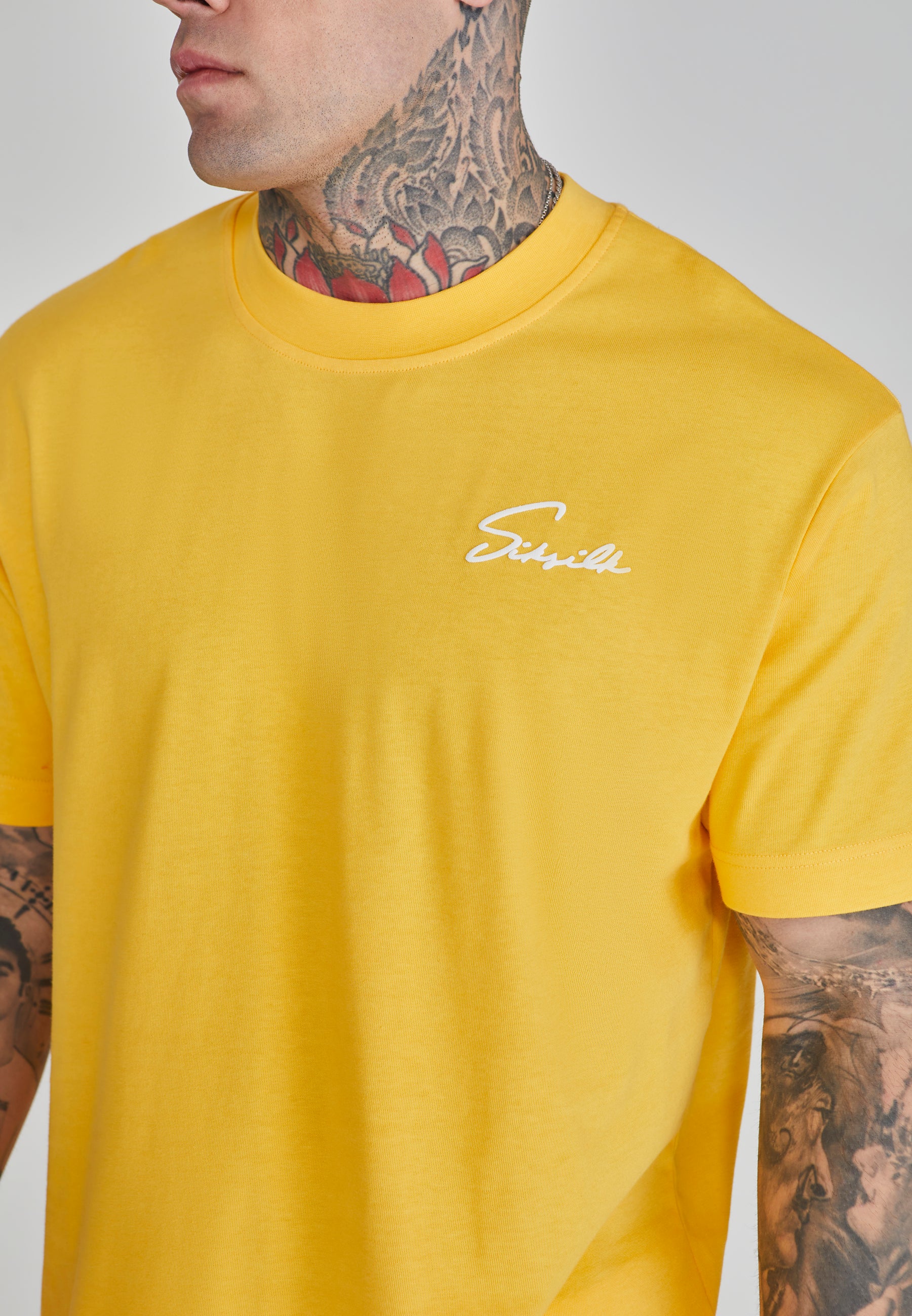 Yellow Script T-Shirt - Image 3