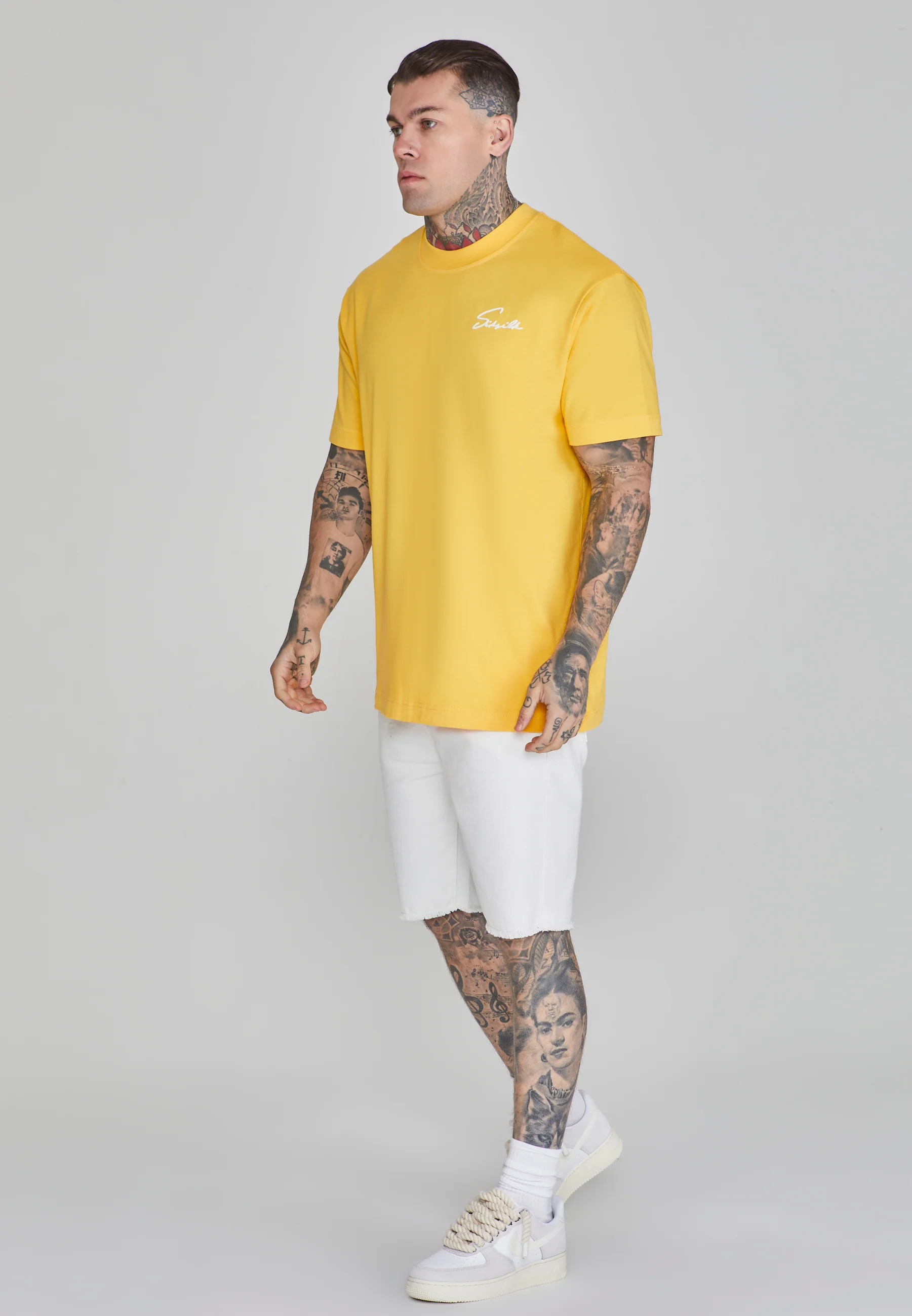 Yellow Script T-Shirt - Image 4
