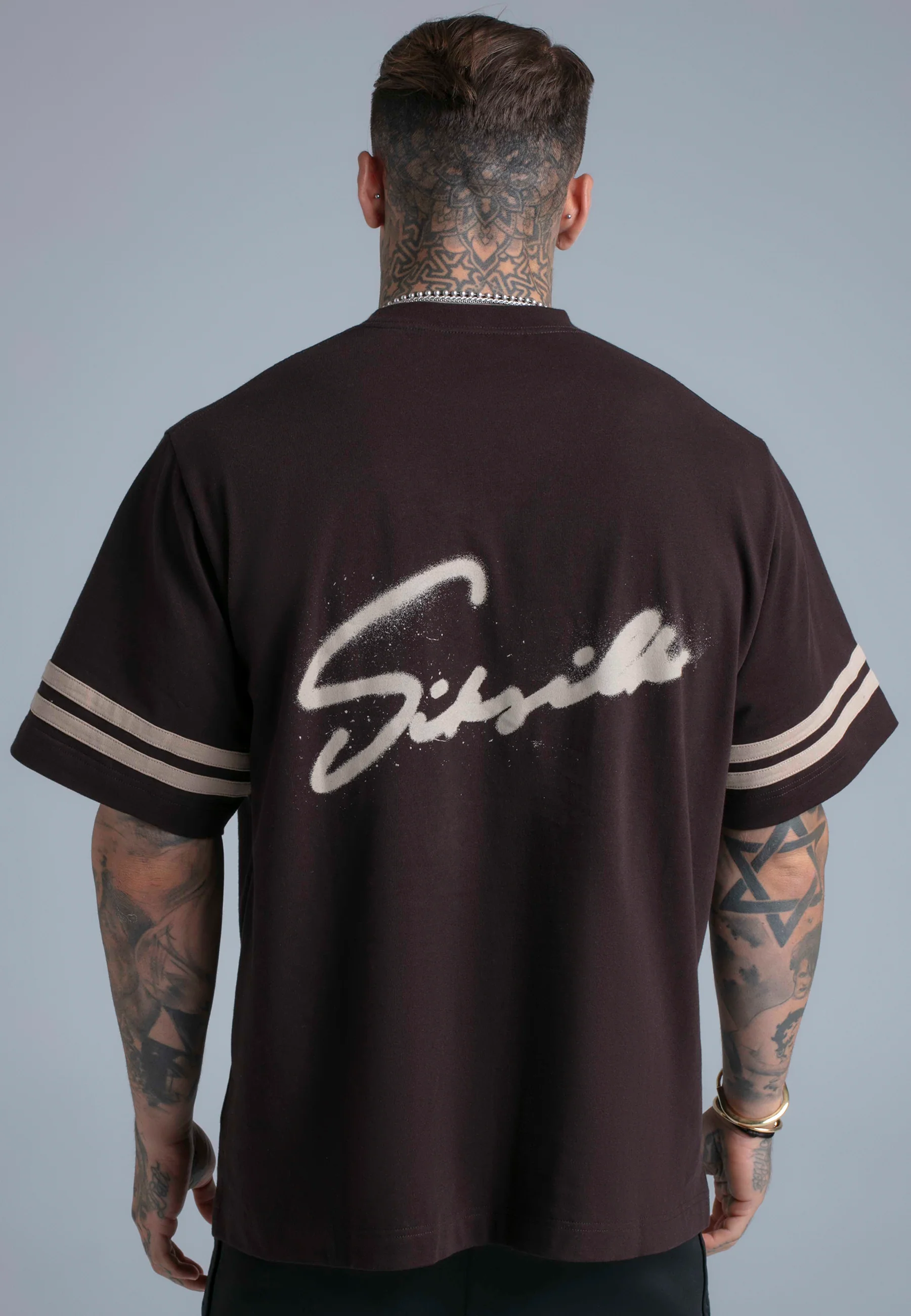 Brown Script T-Shirt - Image 2