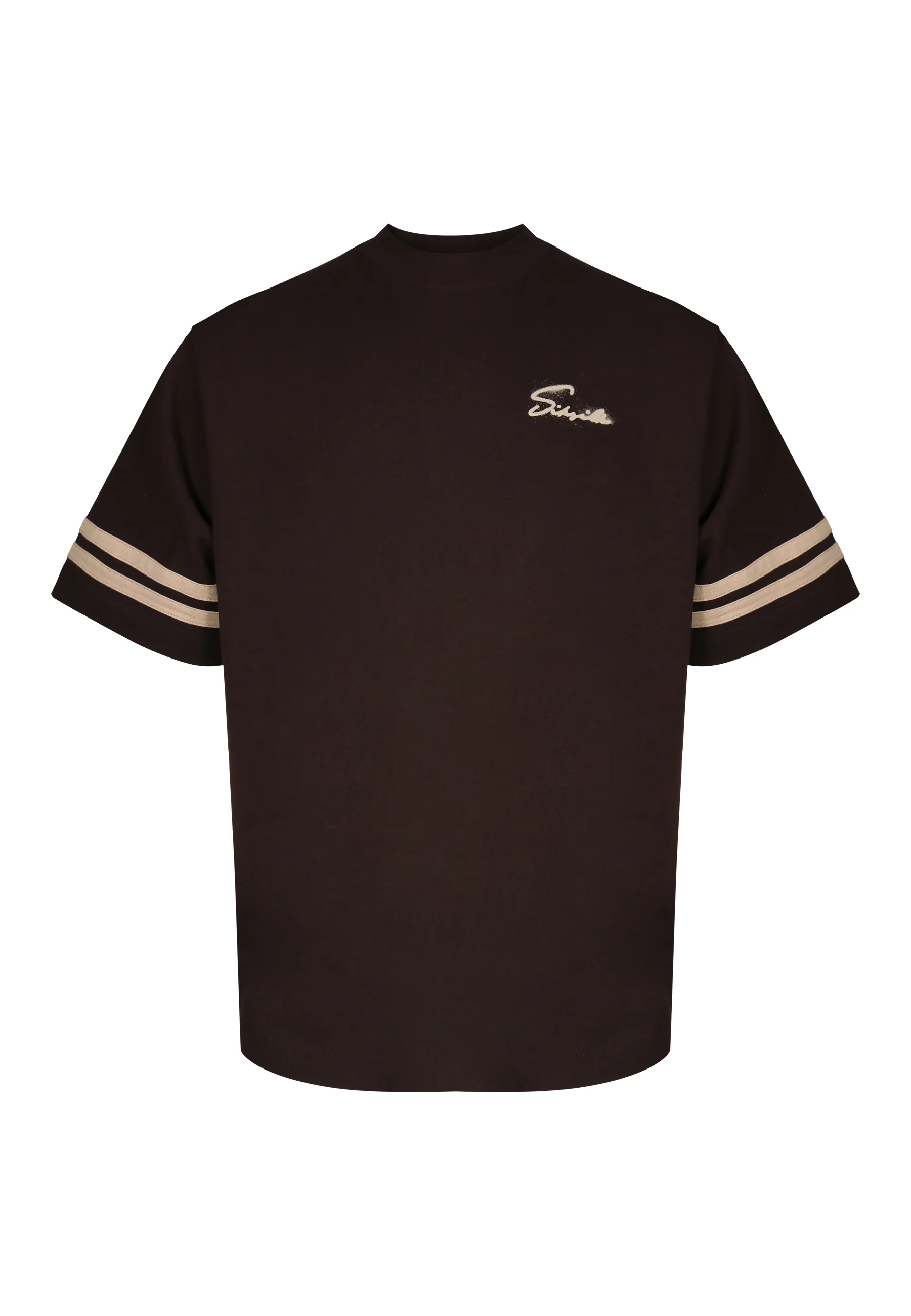 Brown Script T-Shirt - Image 6