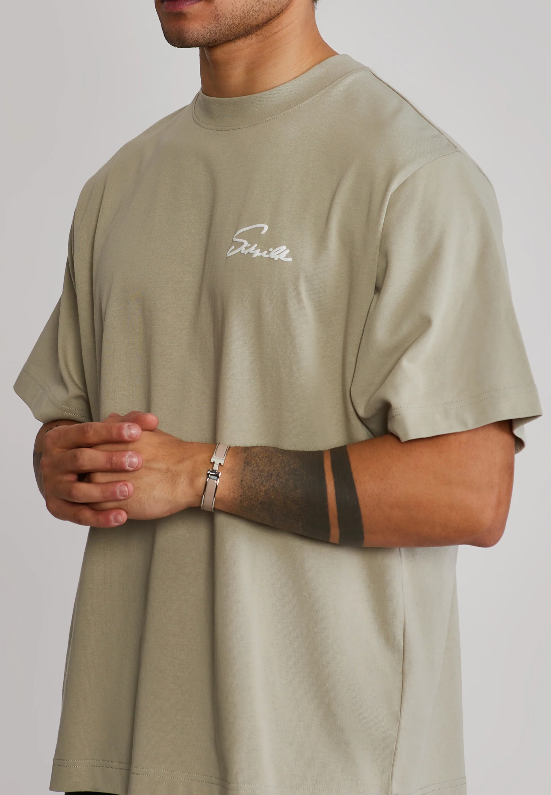 Light Green Script T-Shirt - Image 3
