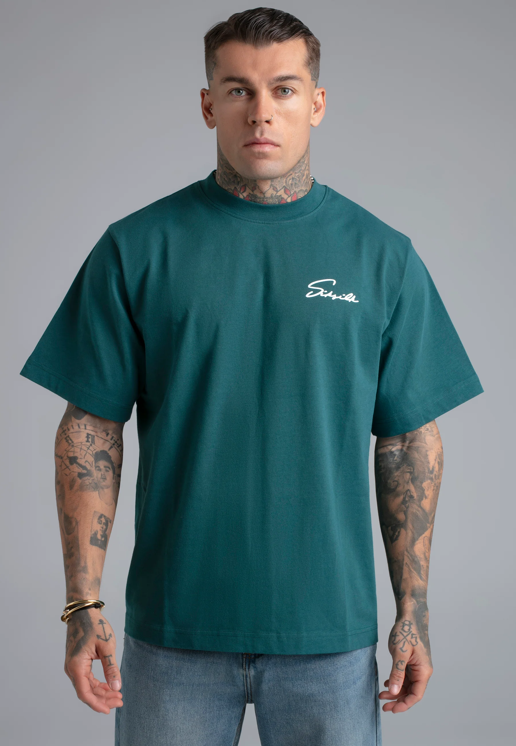 Green Script T-Shirt
