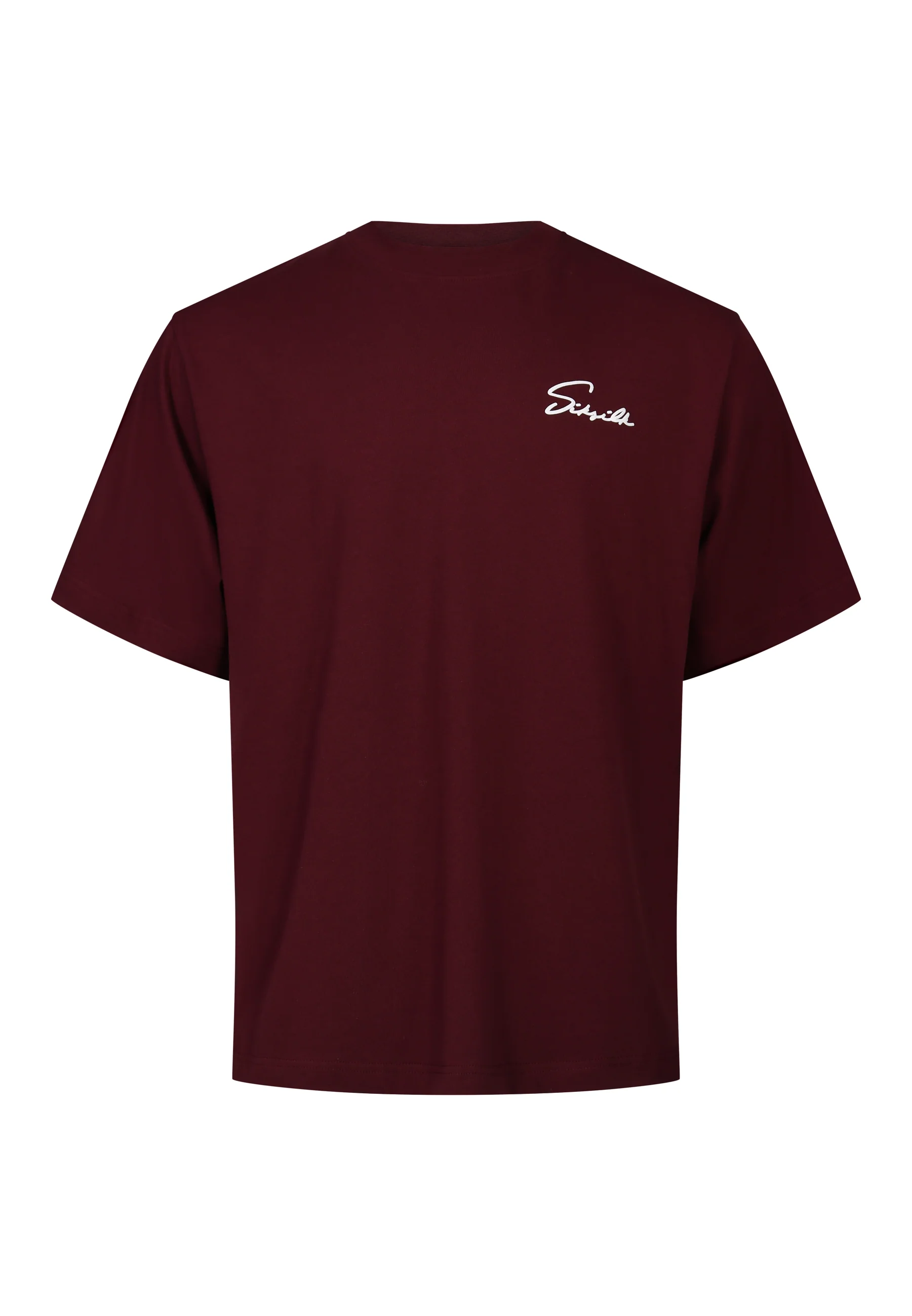 Burgundy Script T-Shirt - Image 6