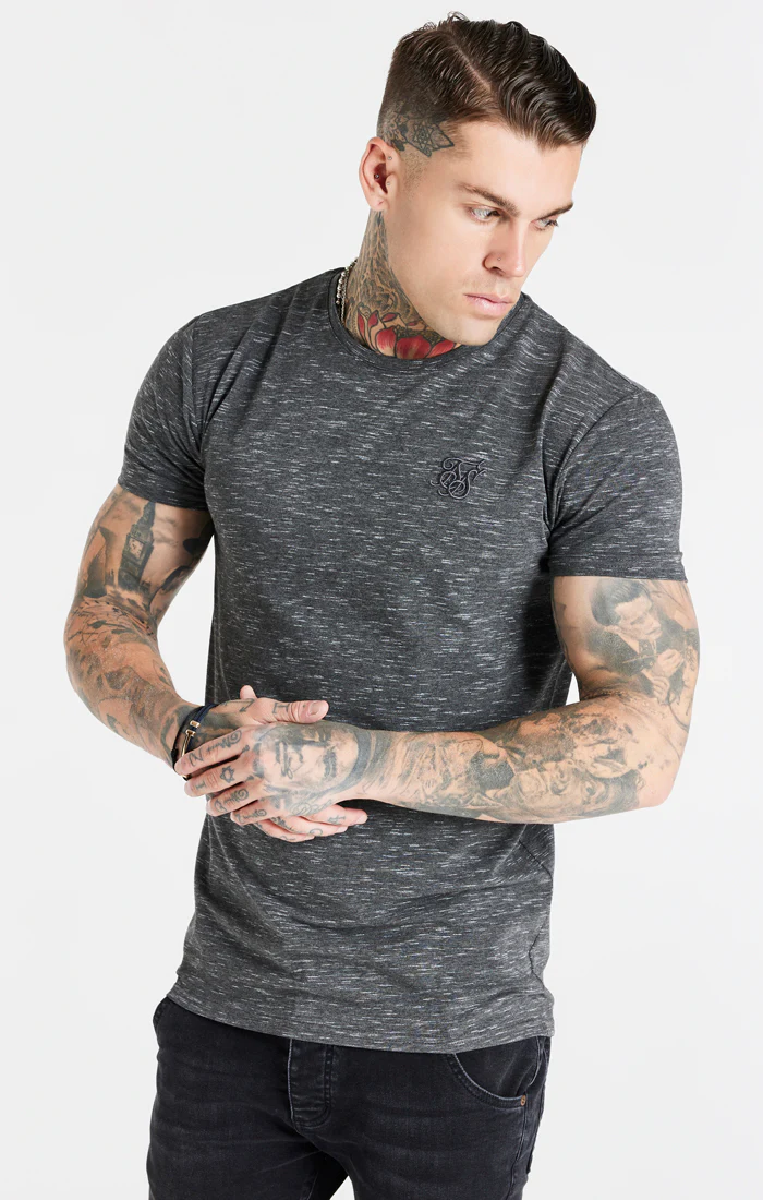 Black Muscle Fit T-Shirt - Image 2