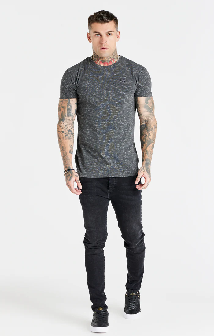 Black Muscle Fit T-Shirt - Image 4