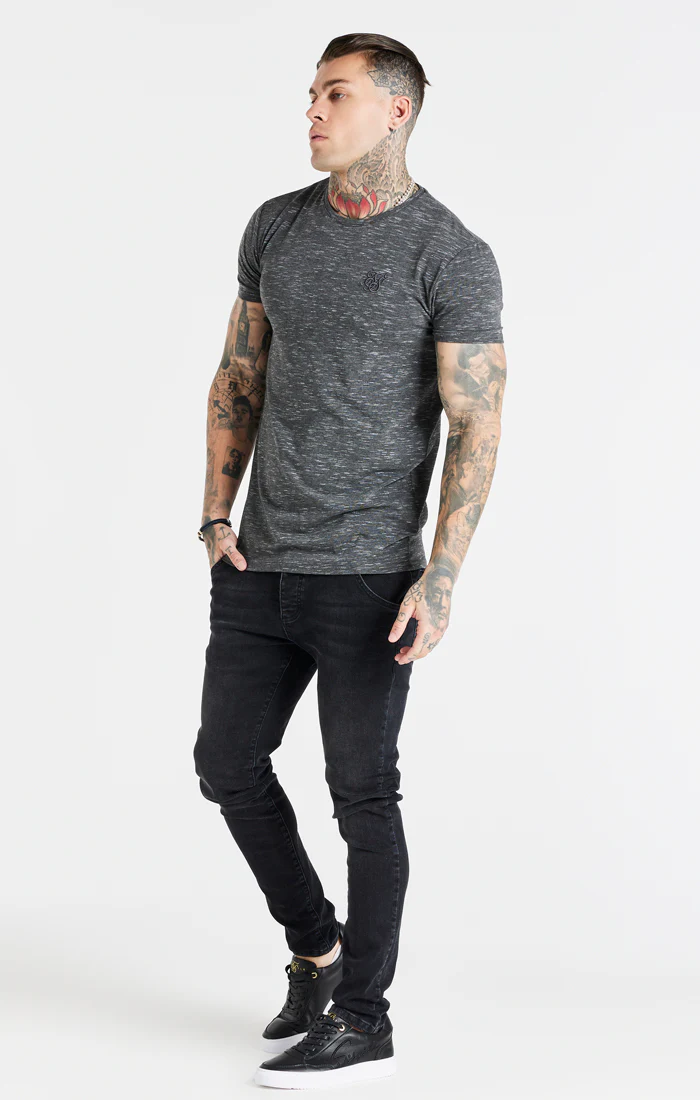 Black Muscle Fit T-Shirt - Image 6