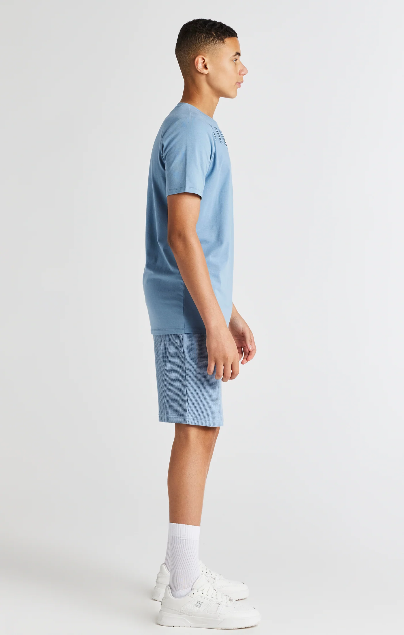 Boys Grey Short Sleeve T-Shirt - Image 4