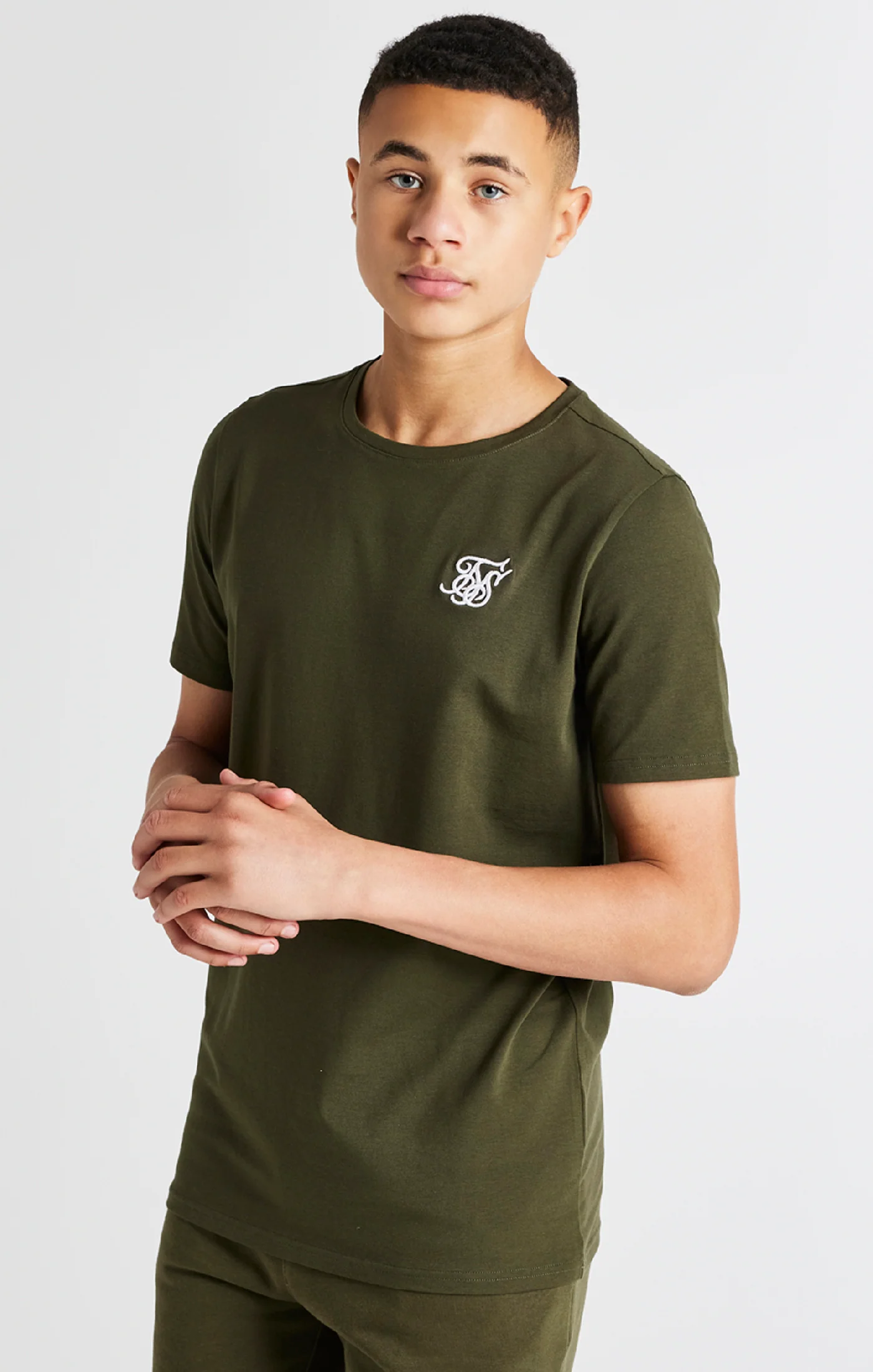 Boys Khaki Short Sleeve T-Shirt