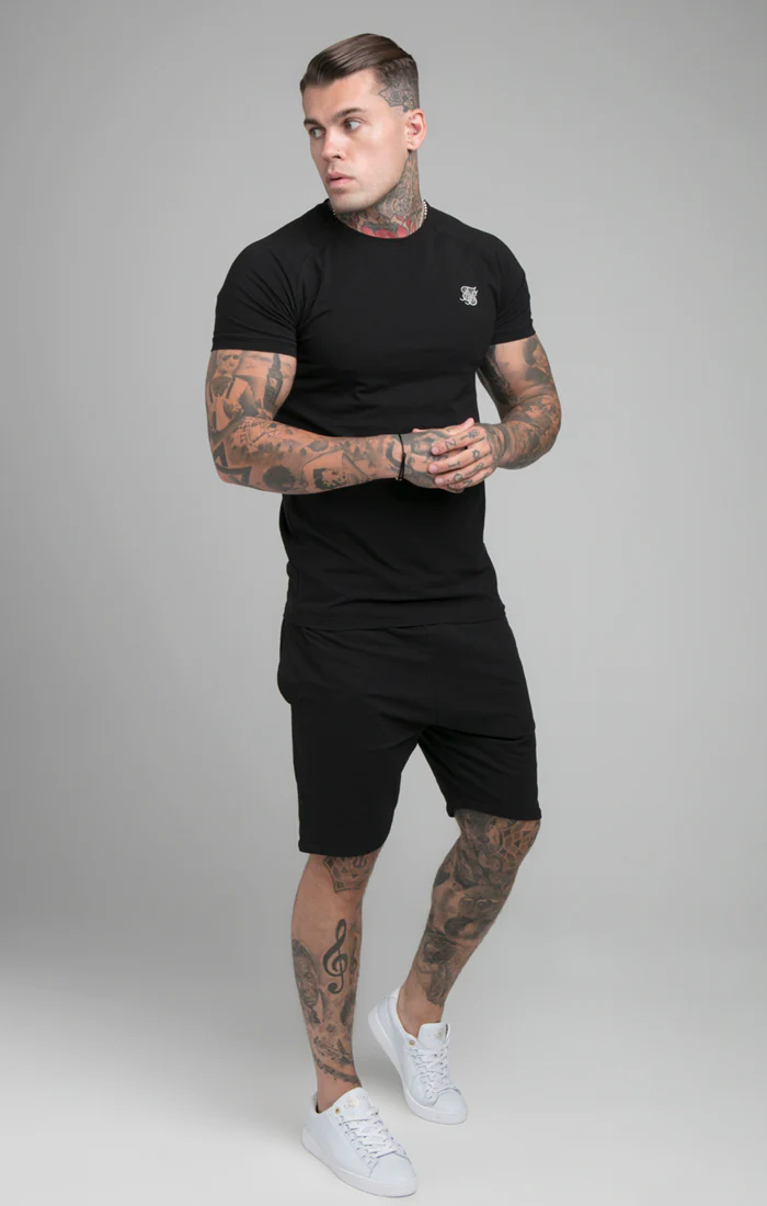 Black Short And T-Shirt Twin Set - Image 5