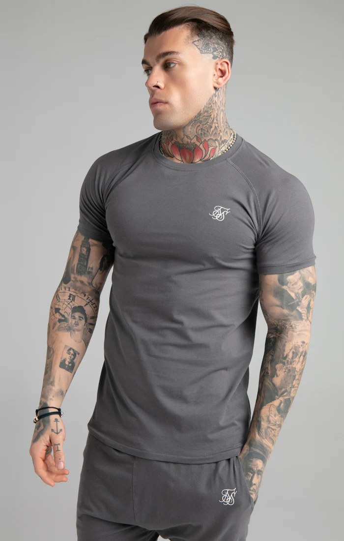 Grey T-Shirt And Short Twin Set - Image 2