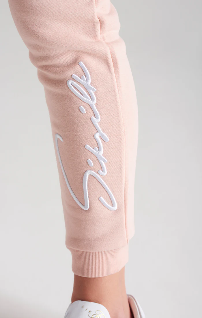 Girls Pink Signature Jogger - Image 2