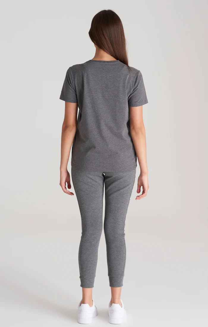 Girls Grey Marl Signature Track Pant - Image 5