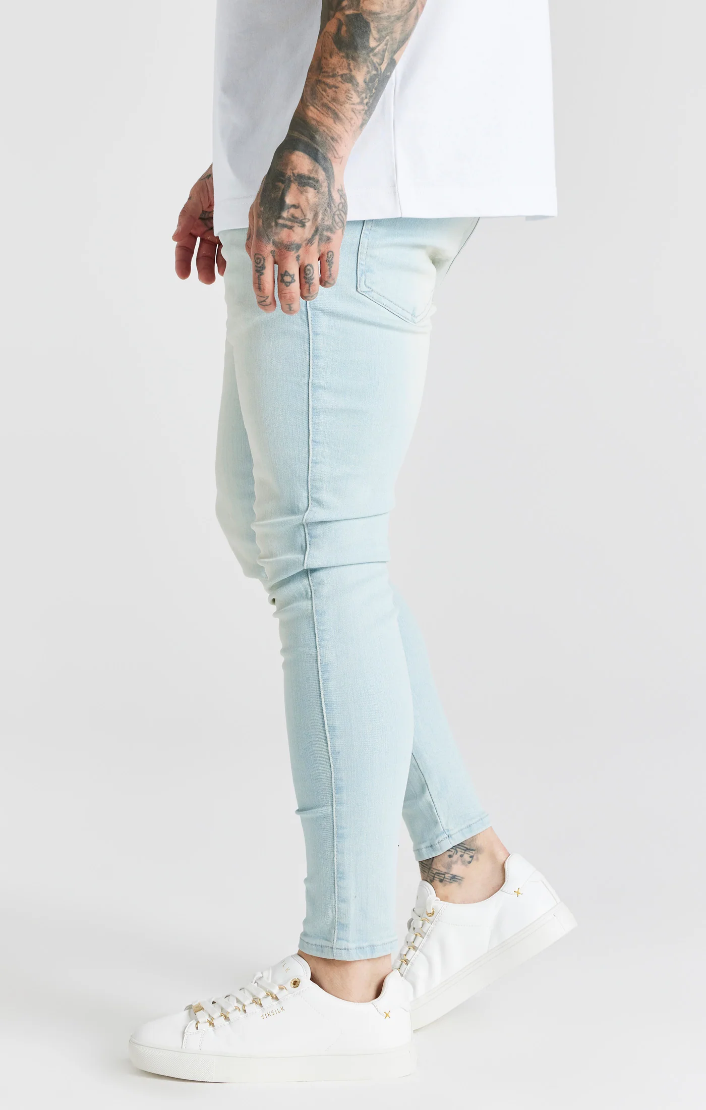 Light Blue Essential Skinny Jean - Image 2