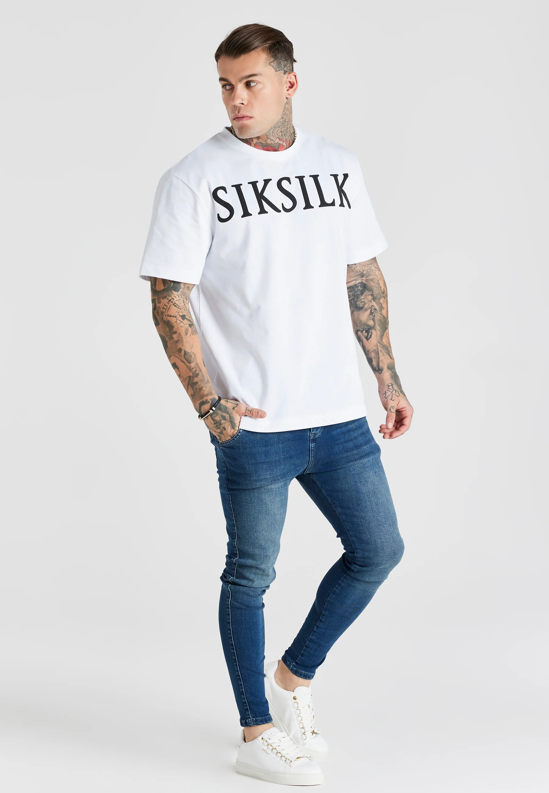 Skinny Jeans Blue Washed - Image 3