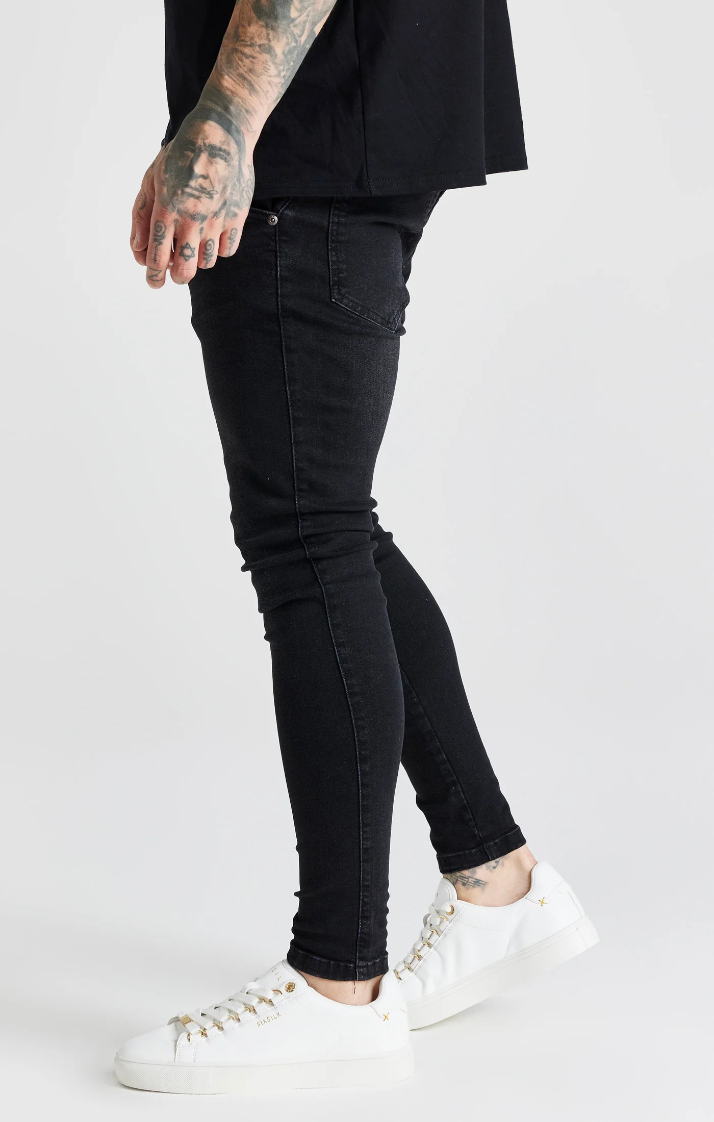 Black Washed Essential Skinny Jean - Image 2