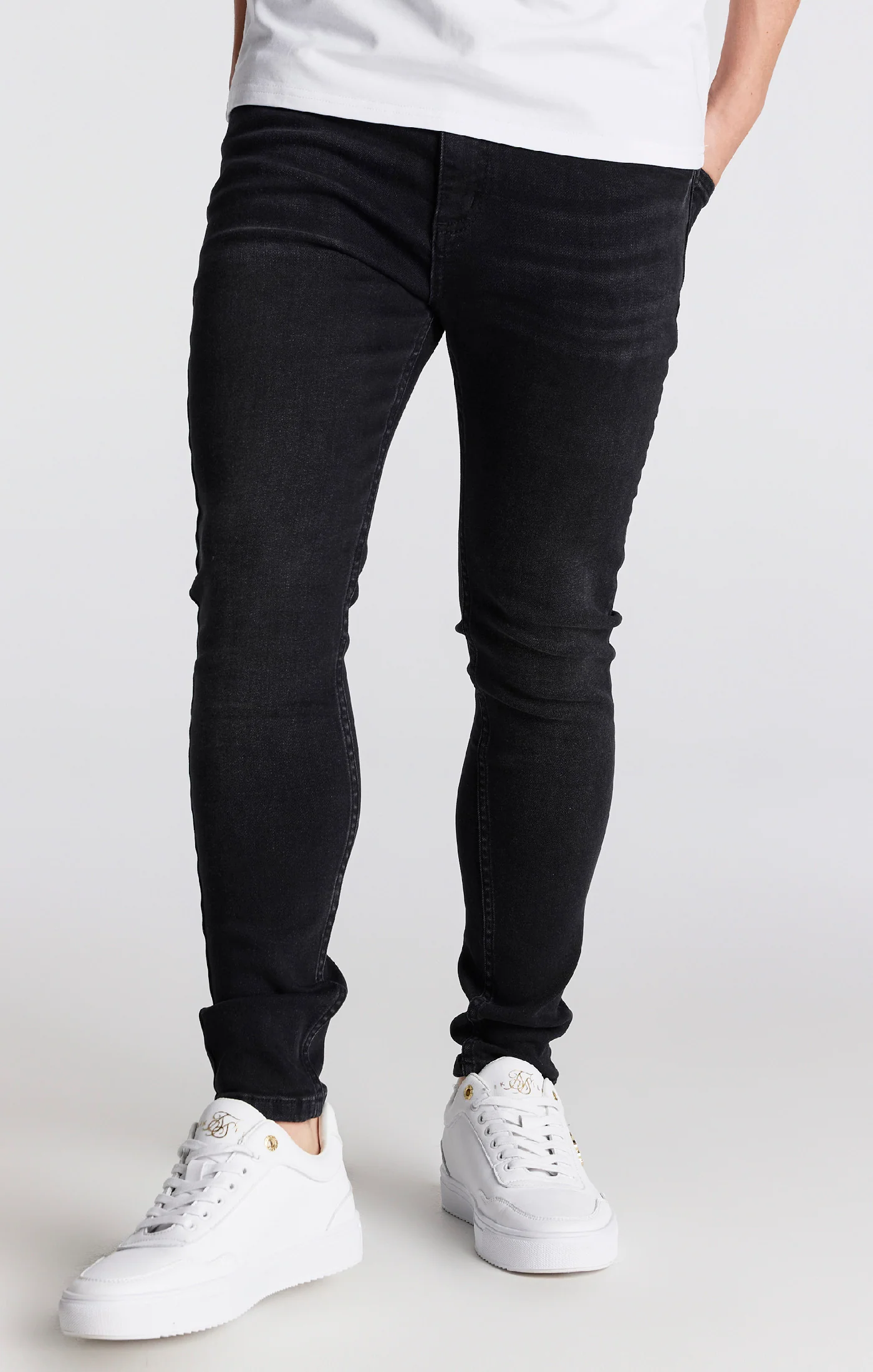 Boys Black Essential Skinny Denim Jean