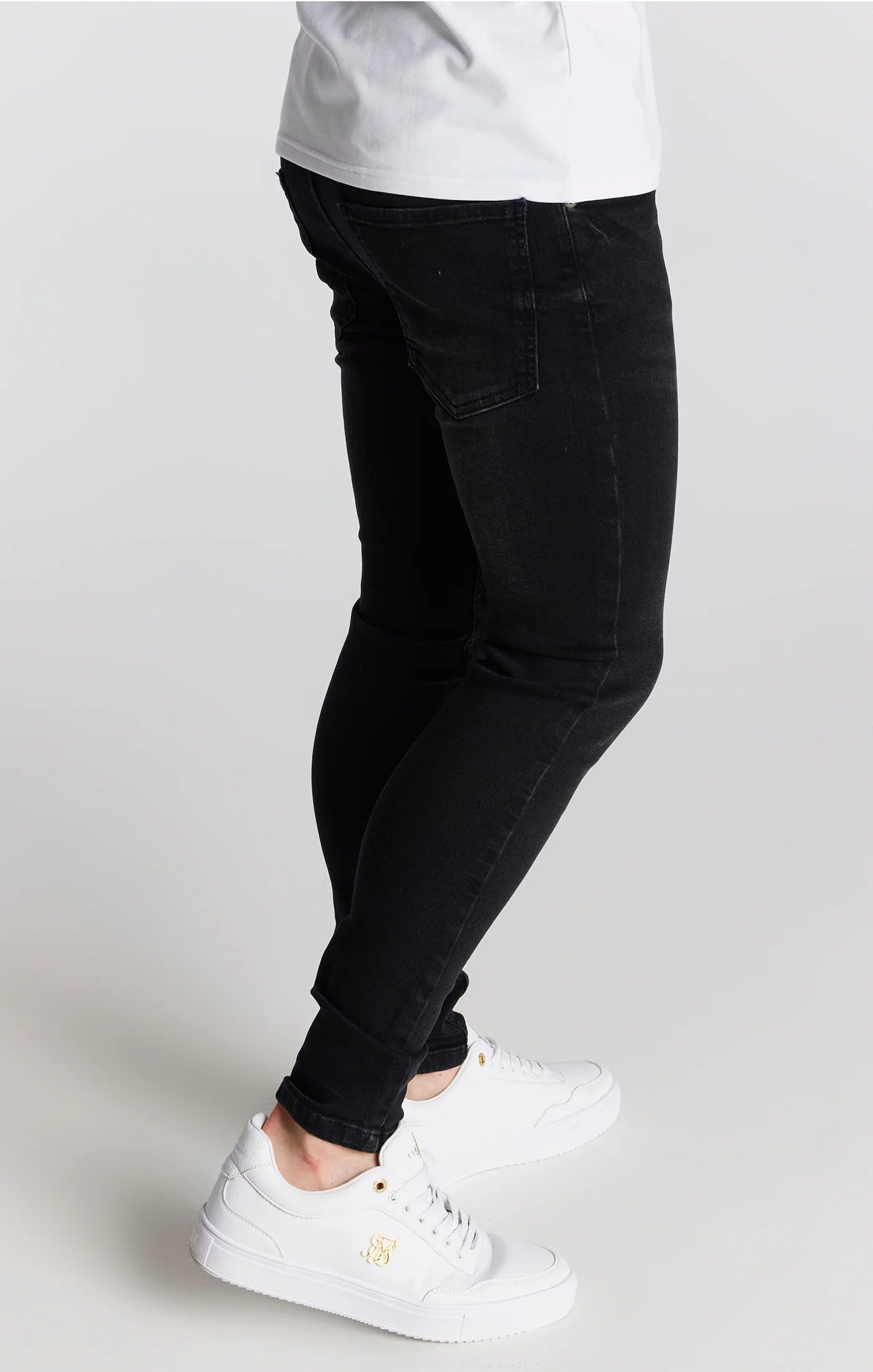 Boys Black Essential Skinny Denim Jean - Image 4