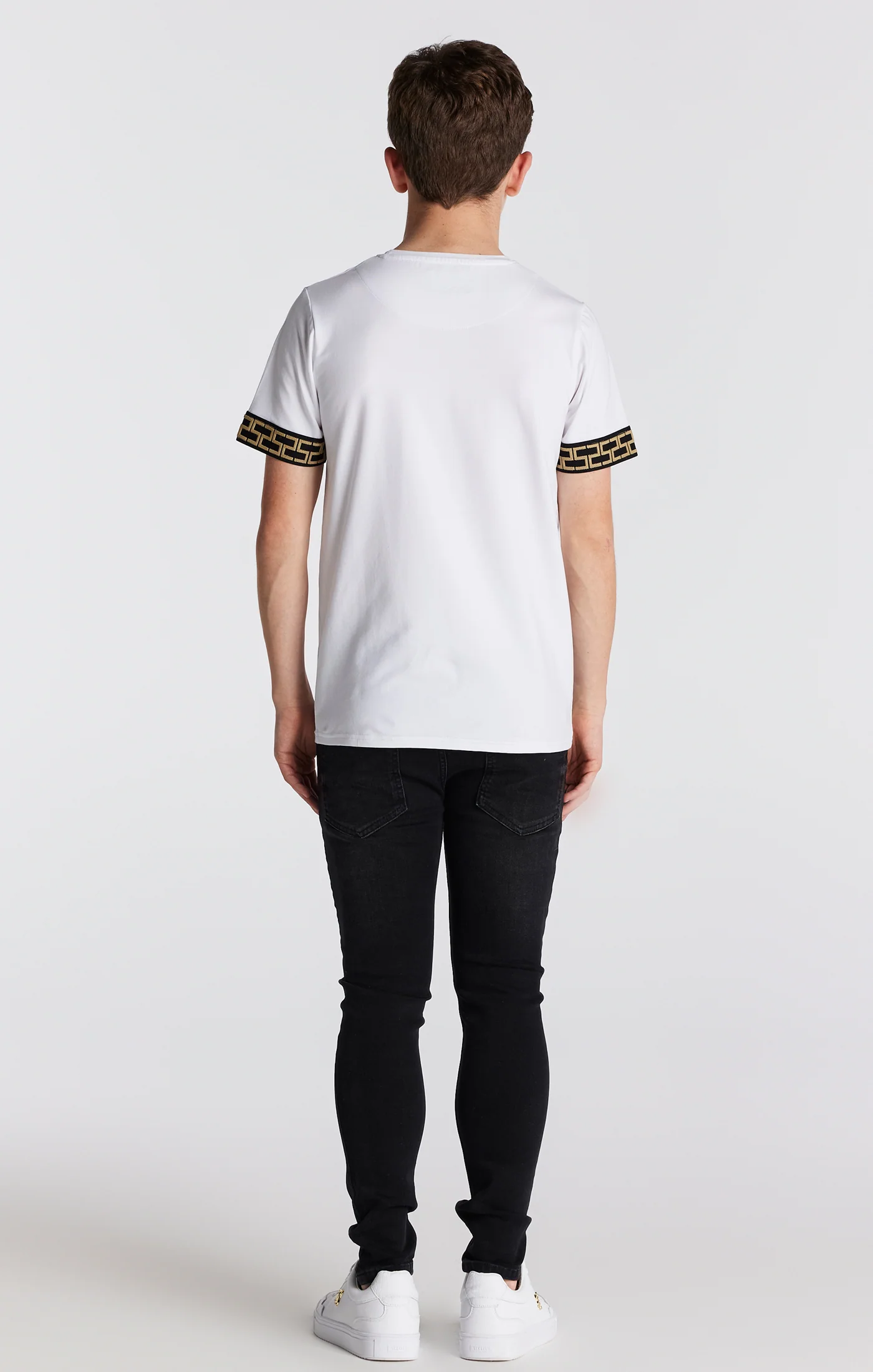 Boys Black Essential Skinny Denim Jean - Image 5