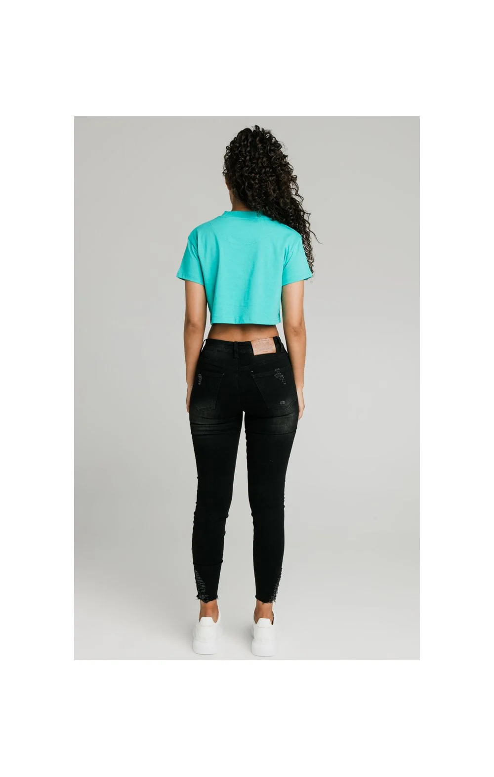 SikSilk Skinny Denims - Black - Image 7