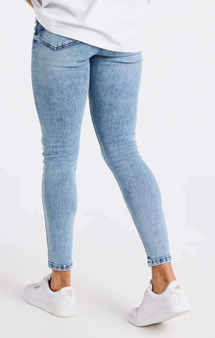 Light Wash Essential Skinny Denim Jean - Image 3