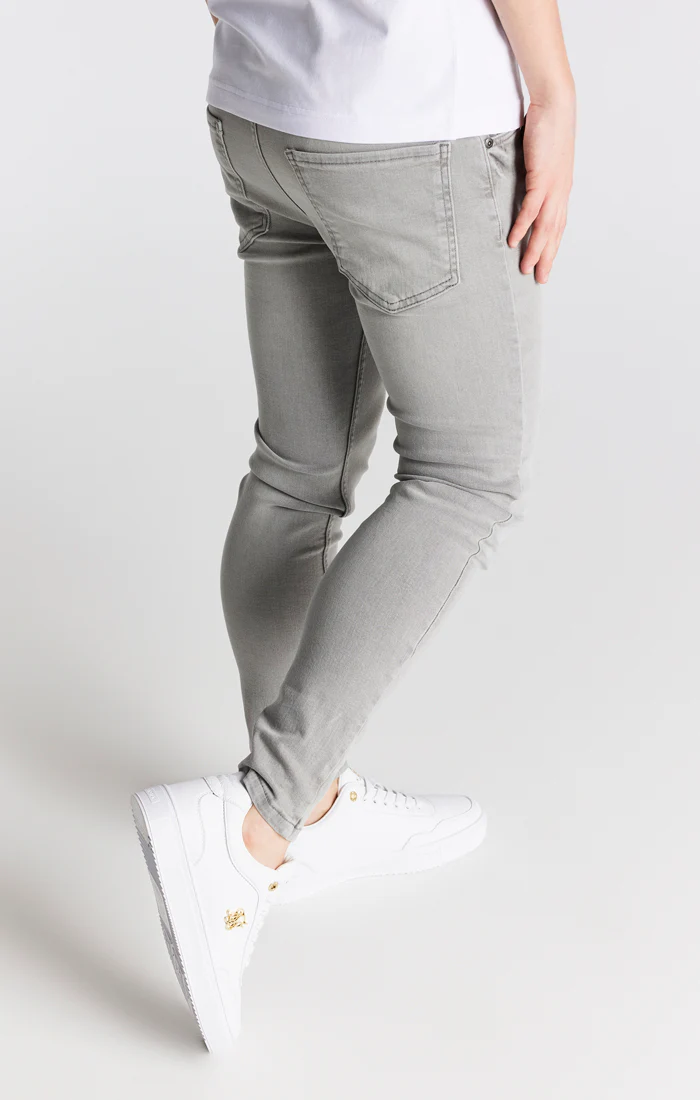 Boys Grey Essential Skinny Denim Jean - Image 4