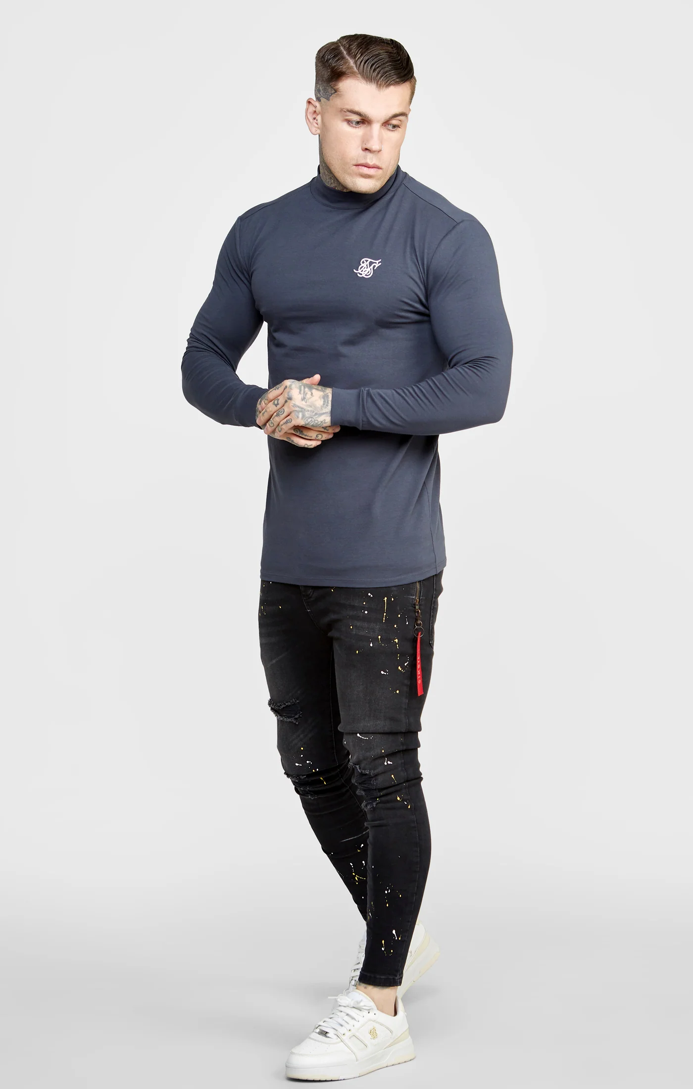Black Flight Skinny Fit Denim - Image 3