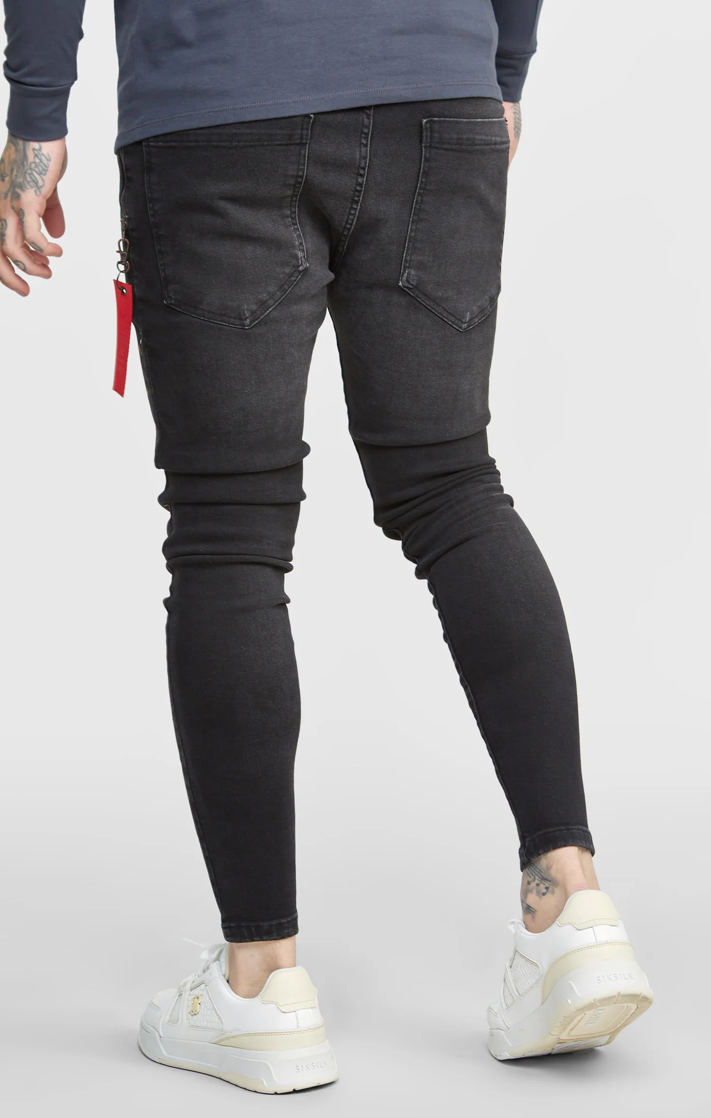 Black Flight Skinny Fit Denim - Image 4