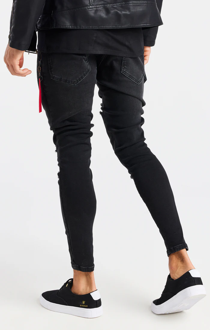Black Essential Flight Skinny Jean - Image 3