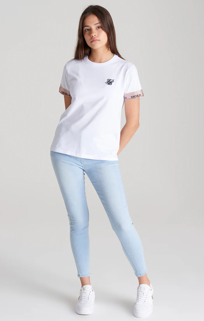 Girls Blue Skinny Denim Jean - Image 3