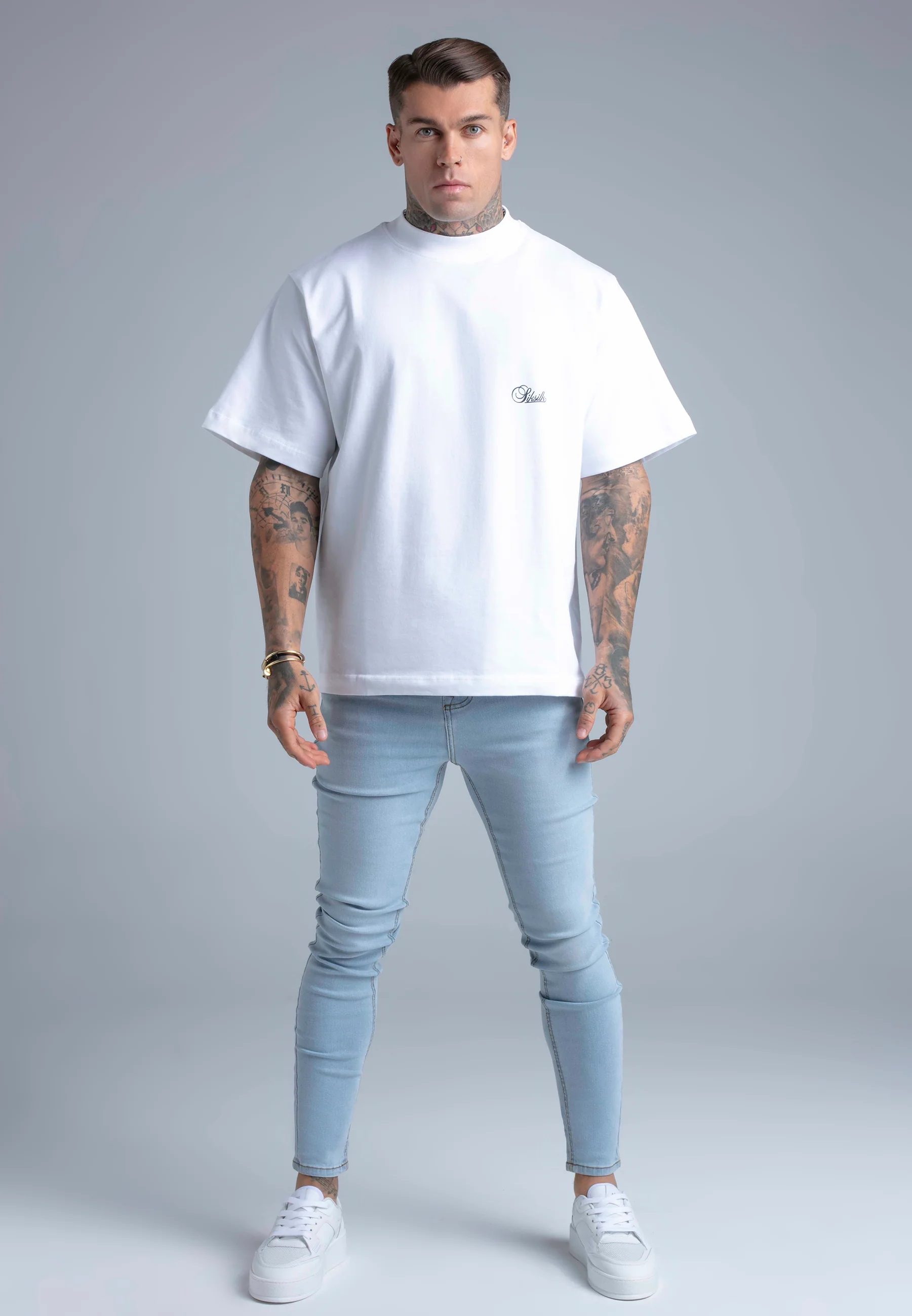 Light Blue Skinny Jeans - Image 2
