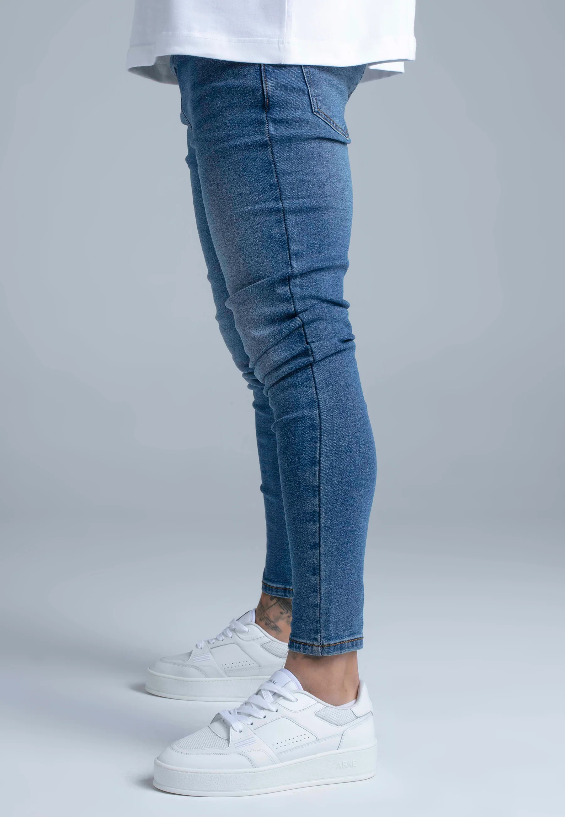 Blue Skinny Jeans - Image 4
