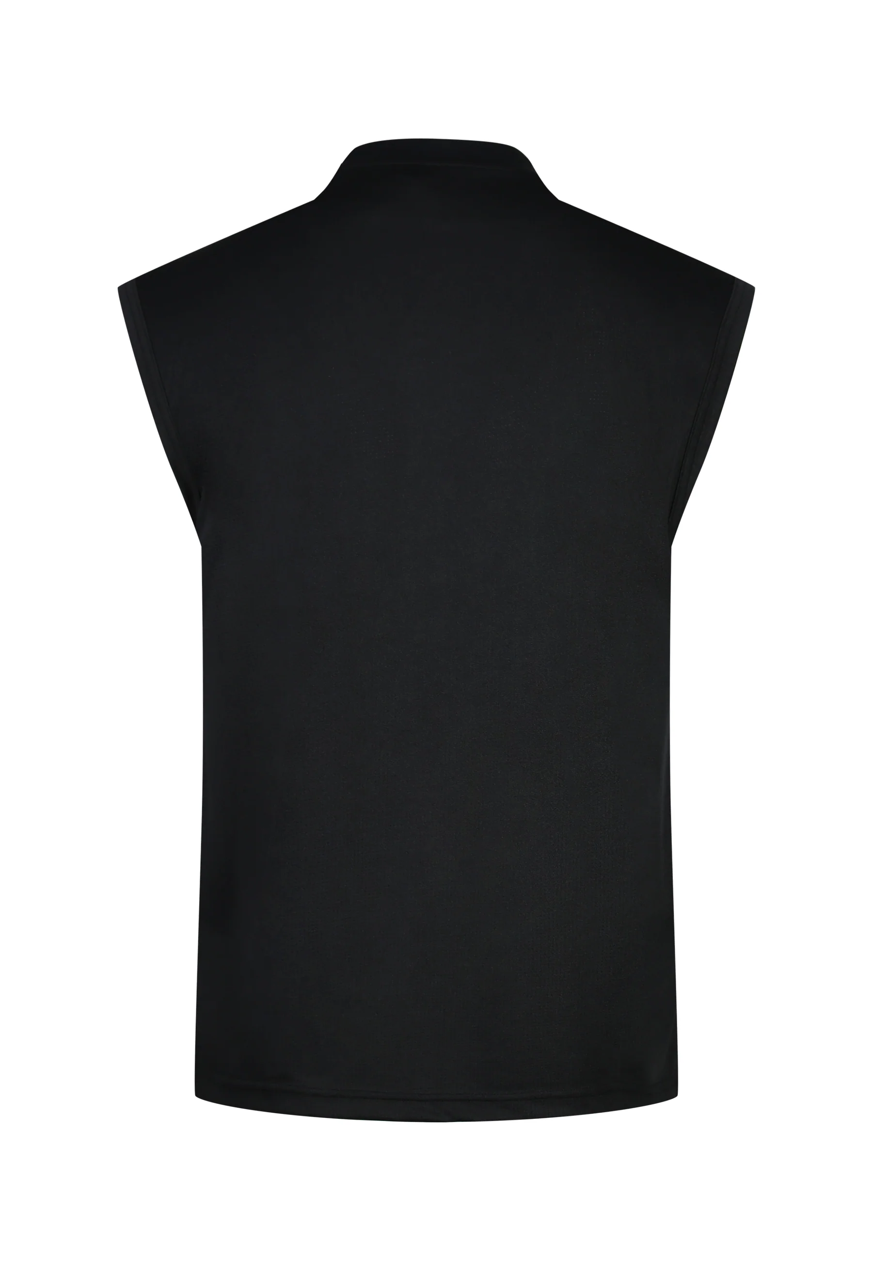 Black Sleeveless T-Shirt - Image 7
