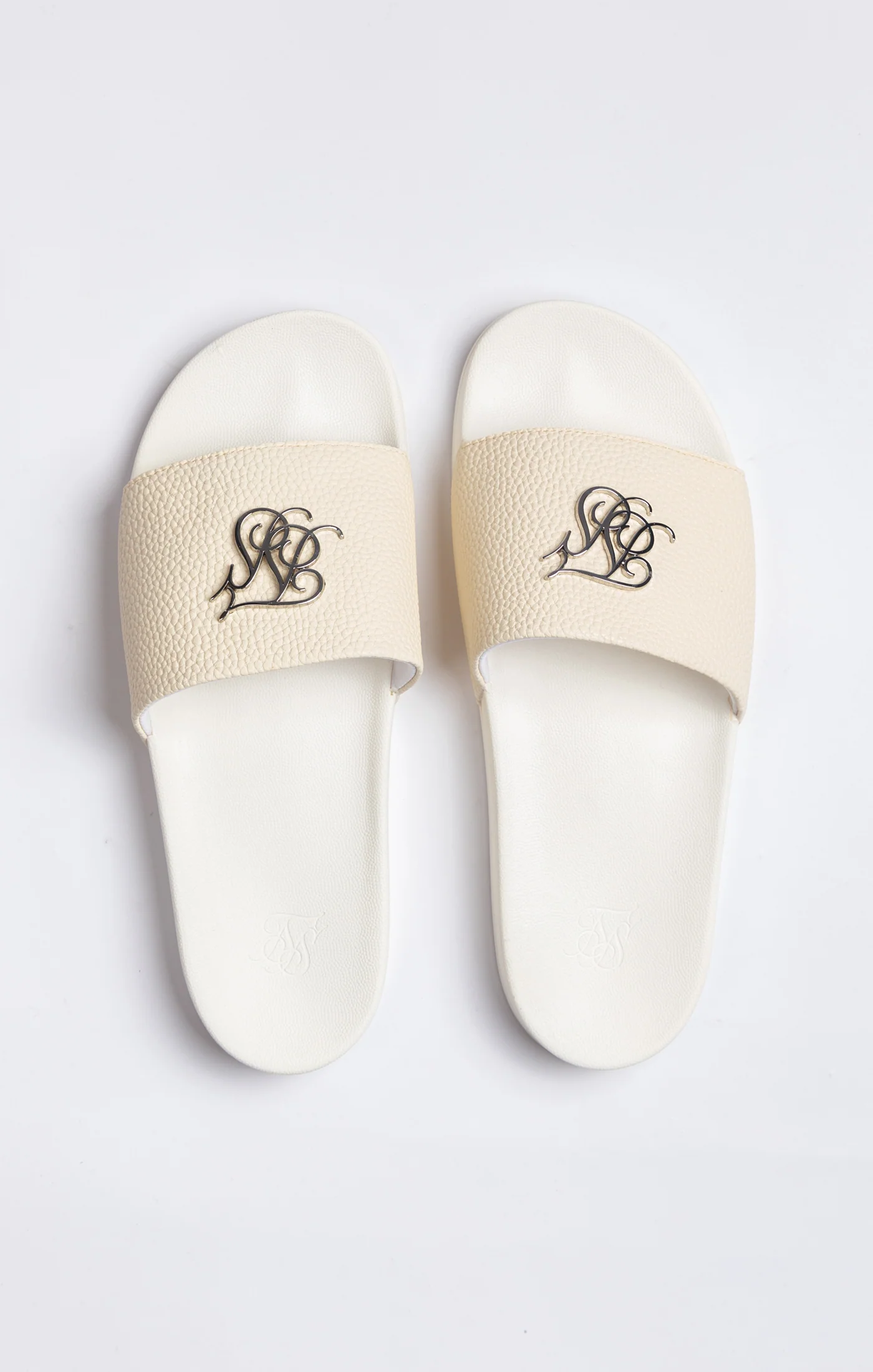 White Premium Pool Slide With Metal Logo - Image 5