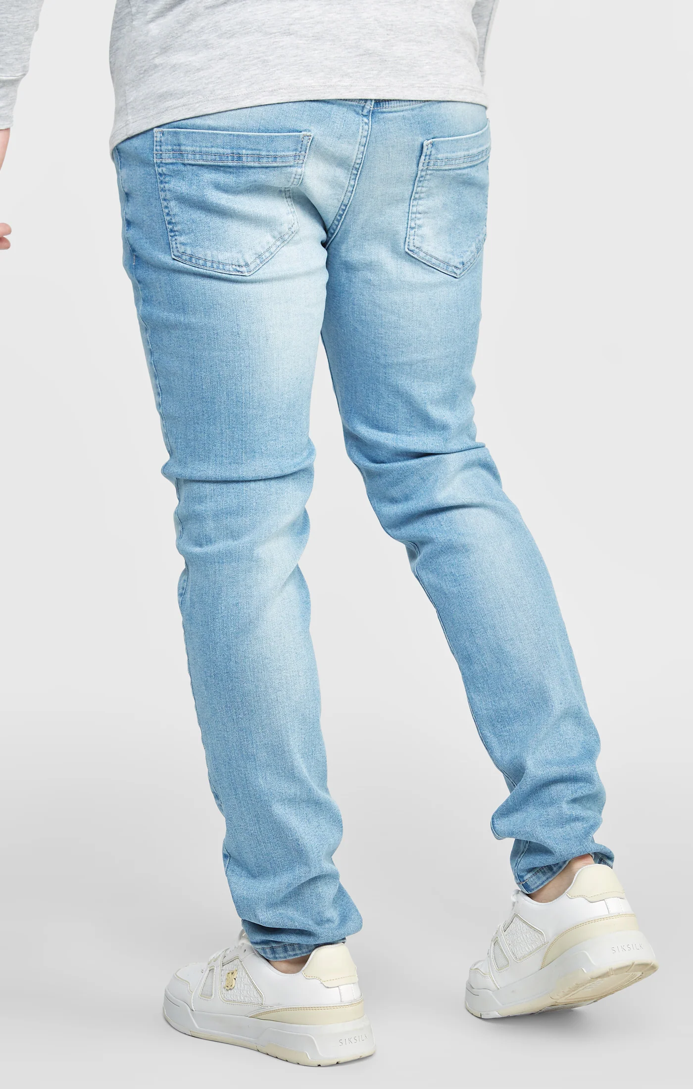 Blue Wash Slim Fit Denim - Image 4