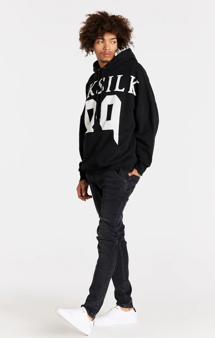 Black Washed Essential Slim Fit Jean - Image 4