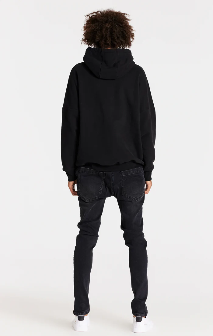 Black Washed Essential Slim Fit Jean - Image 6